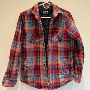 Tucker + Tate Men's Vibrant Plaid Jacket w/ Quilted Lining